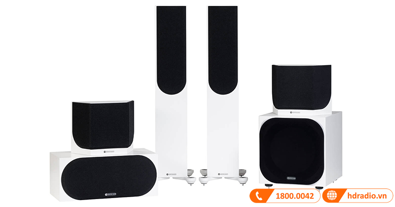 bộ Loa Monitor Audio Silver 200 7G Cinema 5.1