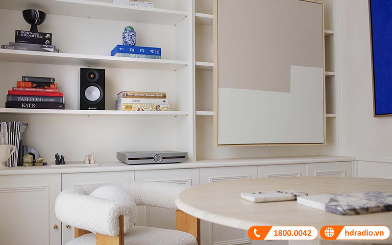 Kha nang phoi ghep voi cac amply de dang