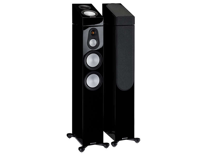 Loa Monitor Audio Silver AMS 7G và loa đứng Monitor Audio Silver 300 7G màu đen