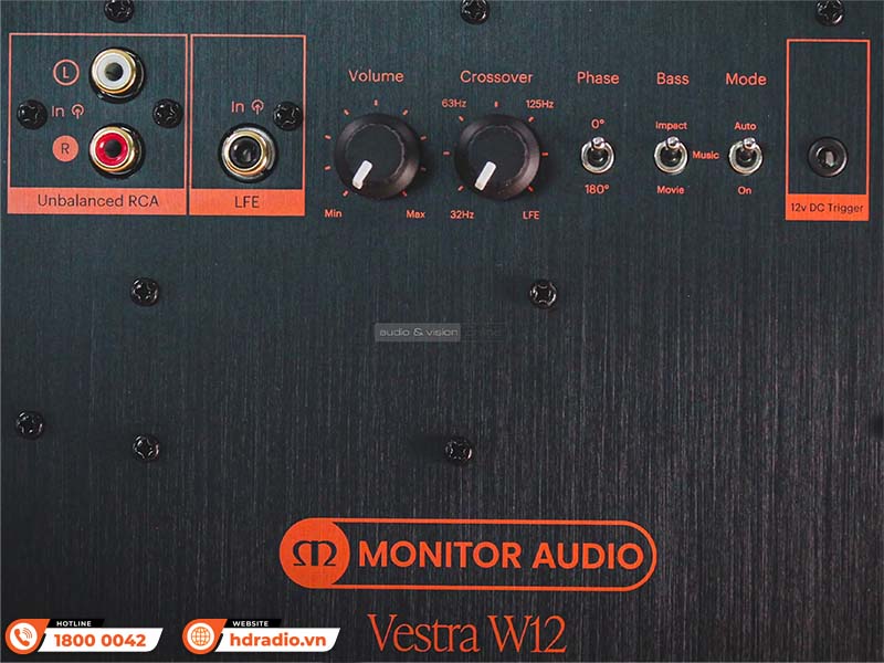Loa sub Monitor Audio Vestra W12