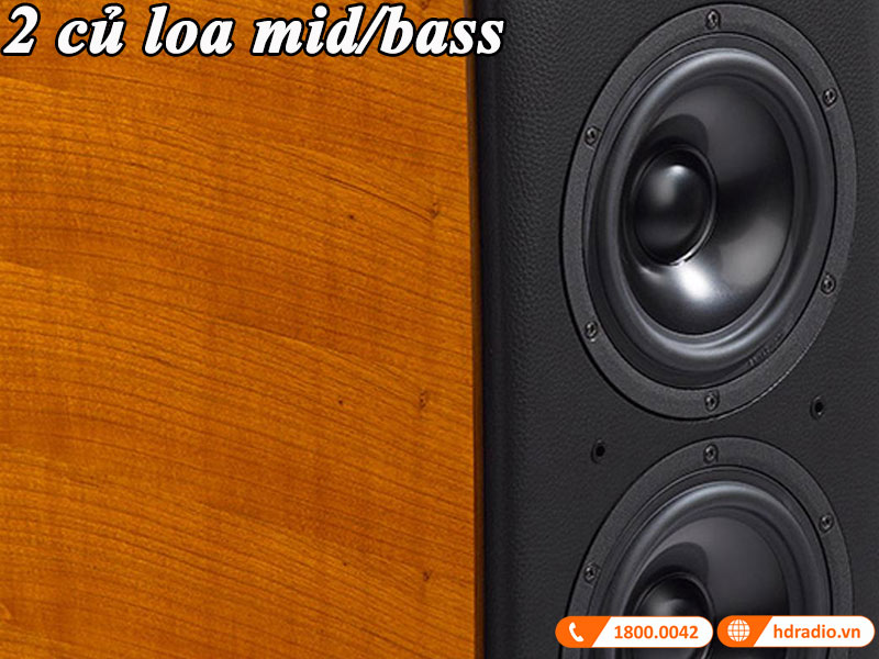 cu loa mid/bass voi cong nghe doc quyen