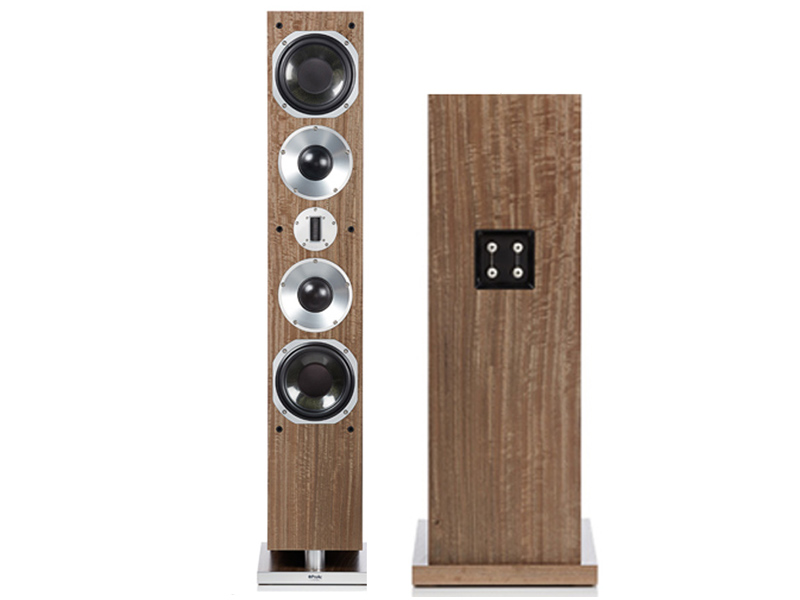 hệ thống 4 cọc loa ràng buộc kép ở mặt sau của loa ProAc K10 Loa ProAc K10