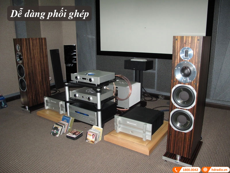 Dễ dàng phối ghép với Loa ProAc K8 Loa ProAc K8