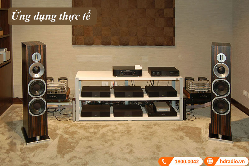 Loa ProAc K8 thích hợp sử dụng trong phòng nghe nhạc hi-end chuyên dụng, phòng khách, phòng làm việc Loa ProAc K8