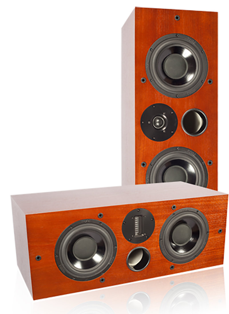 Cấu trúc loa ba đường tiếng của Response D Monitor Loa Center ProAc Response D Monitor