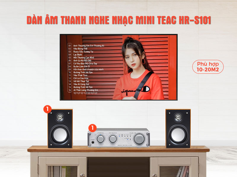 Dàn nghe nhạc TEAC HR-S101