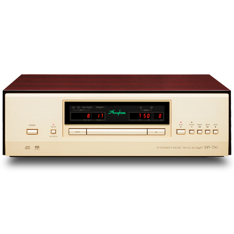 Đầu CD/SACD Accuphase DP750, OPTICAL, COAXIAL (Hỗ trợ CD, SACD, CD-R/-RW, DVD-R, -RW/+R/ +RW)