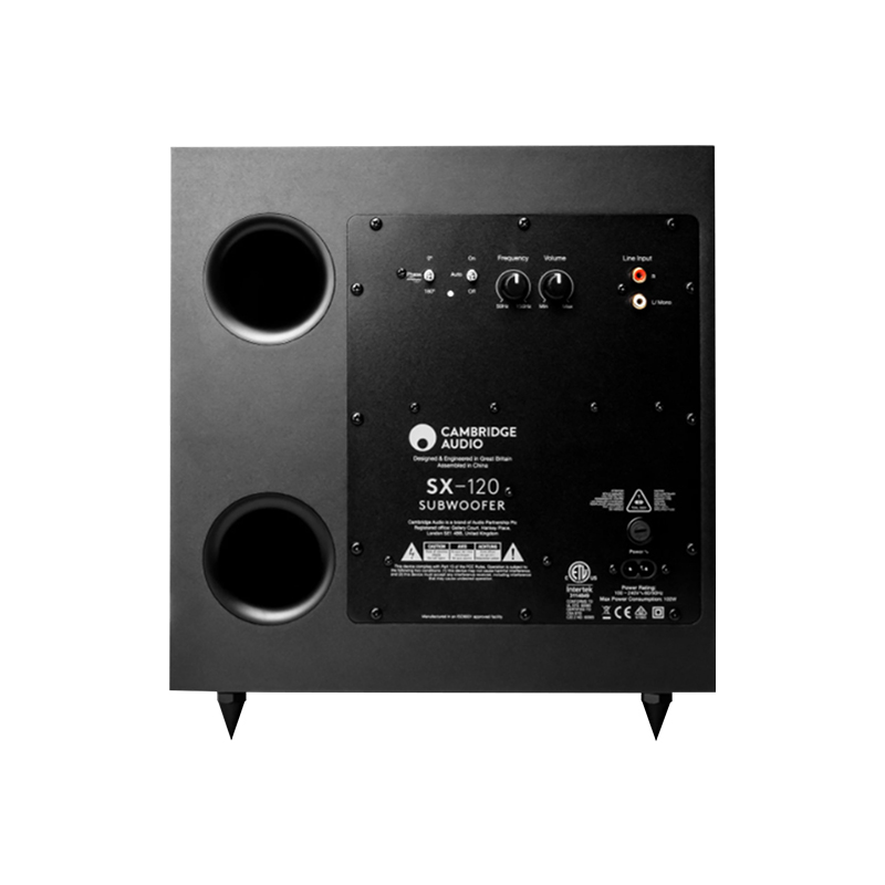 Loa sub Cambridge Audio SX120, Bass 20cm, Tần số 34Hz – 150Hz-4
