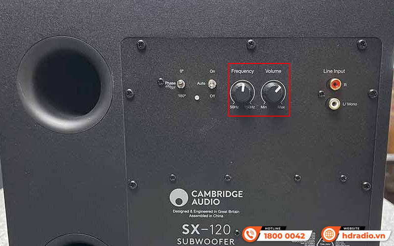 Loa sub Cambridge Audio SX120
