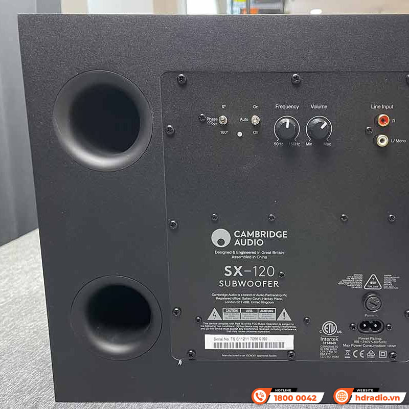 Loa sub Cambridge Audio SX120