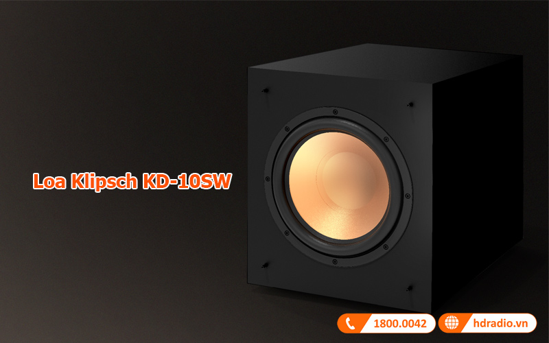 đánh giá loa klipsch kd-10sw