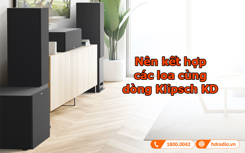 ung dung loa Klipsch KD-10SW