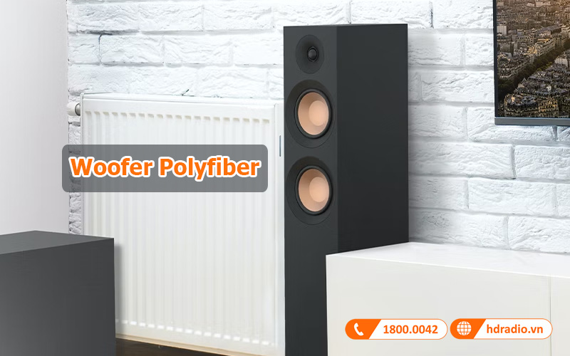 woofer polyfiber loa dung klipsch kd-52f