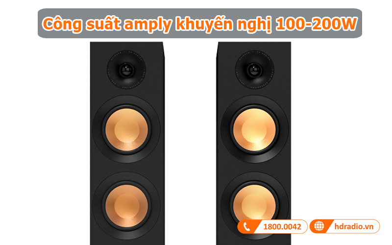 cong suat amply khuyen nghi loa Klipsch KD-52F