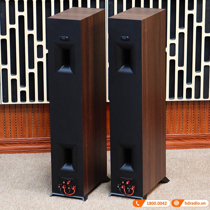 Thiet ke cong thoat hoi dang hong ken trên Loa Klipsch RP-5000F II 