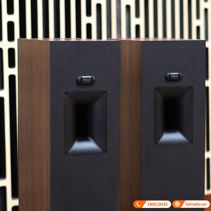 Thiet ke tweeter co lo thong hoi trên Loa Klipsch RP-5000F II