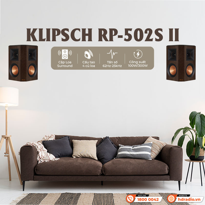 Loa Klipsch RP-502S II 