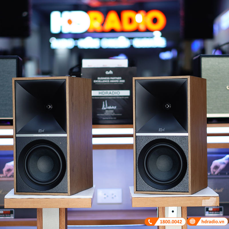 Loa Klipsch The Sevens Chính Hãng, Bluetooth, AUX, Optical, RCA, Sub Out, Công Suất 200W, Độ nhạy 112dB, Tần số 39Hz-25kHz-5