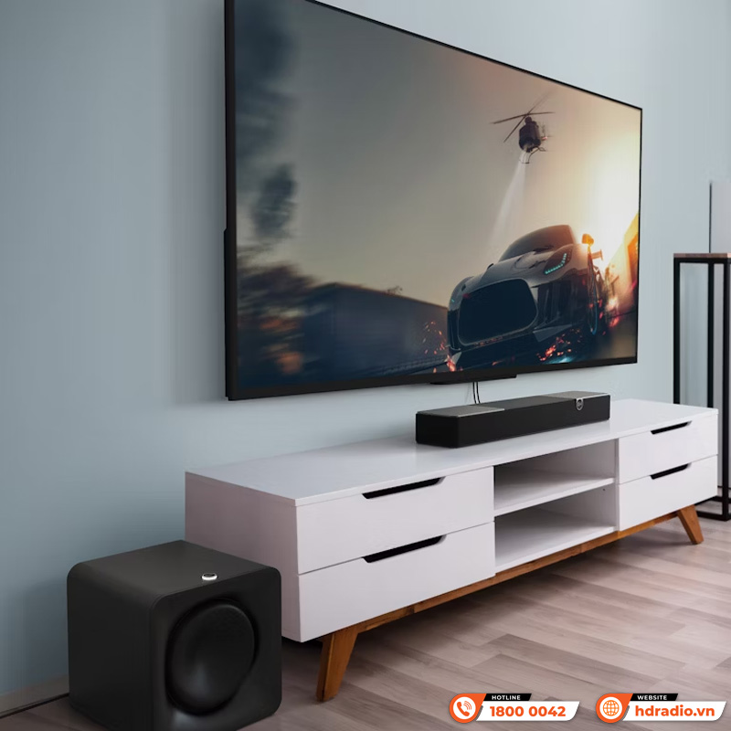 Loa sub Klipsch Flexus Sub 100, Bass 25cm, Công Suất 80W-12