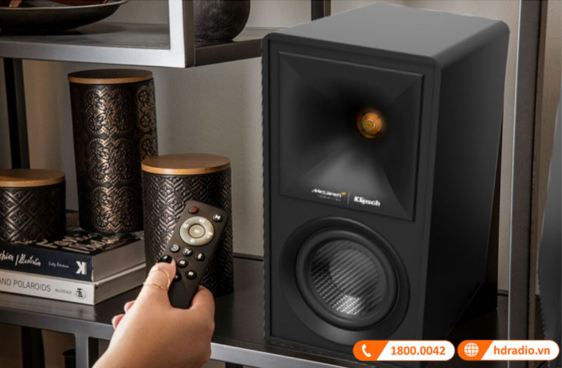 dieu khien tu xa loa  klipsch the fives mclaren edition
