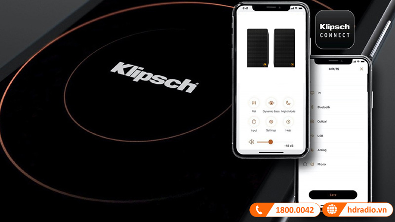 ung dung klipsch connect (co tren ios va android)