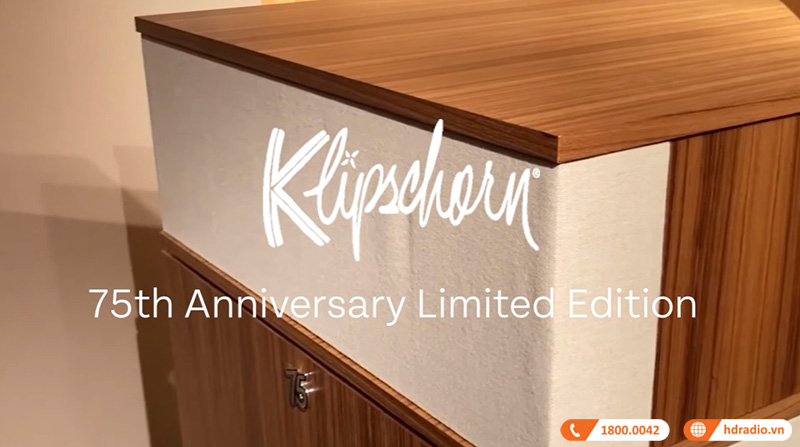 loa klipschorn 75th anniversary edition phien ban gioi han