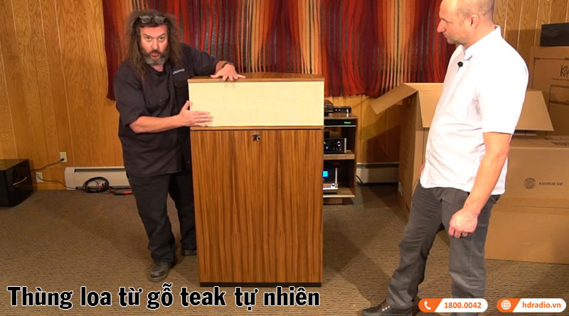 thung loa klipschorn 75th anniversary edition lam tu go tu nhien