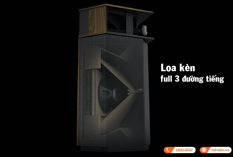 loa klipschorn 75th anniversary edition voi loa ken 3 duong tieng