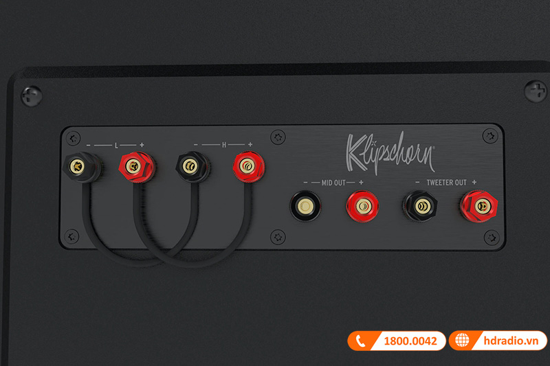 bang dieu khien bang nhom cua loa klipschorn 75th anniversary edition