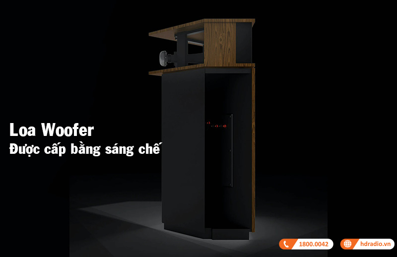 loa woofer duoc cap bang sang che cua loa klipschorn 75th anniversary edition 