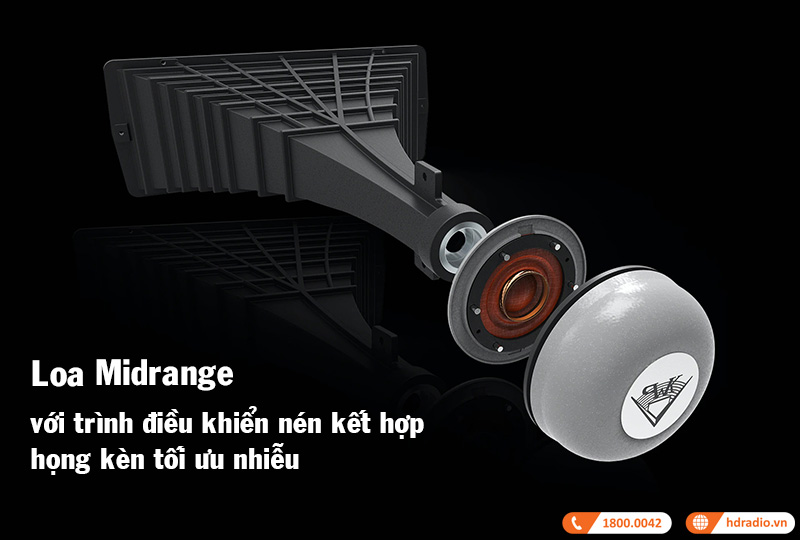 cau truc loa midrange cua loa klipschorn 75th anniversary edition 