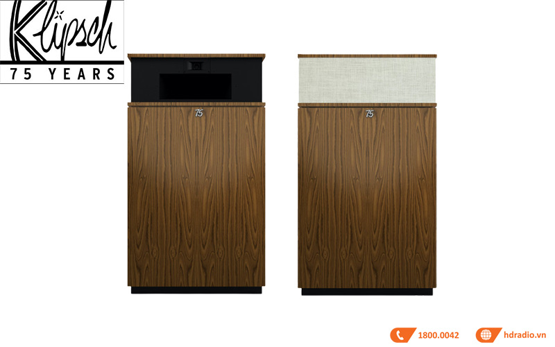 thiet ke loa klipschorn 75th anniversary edition sang trong