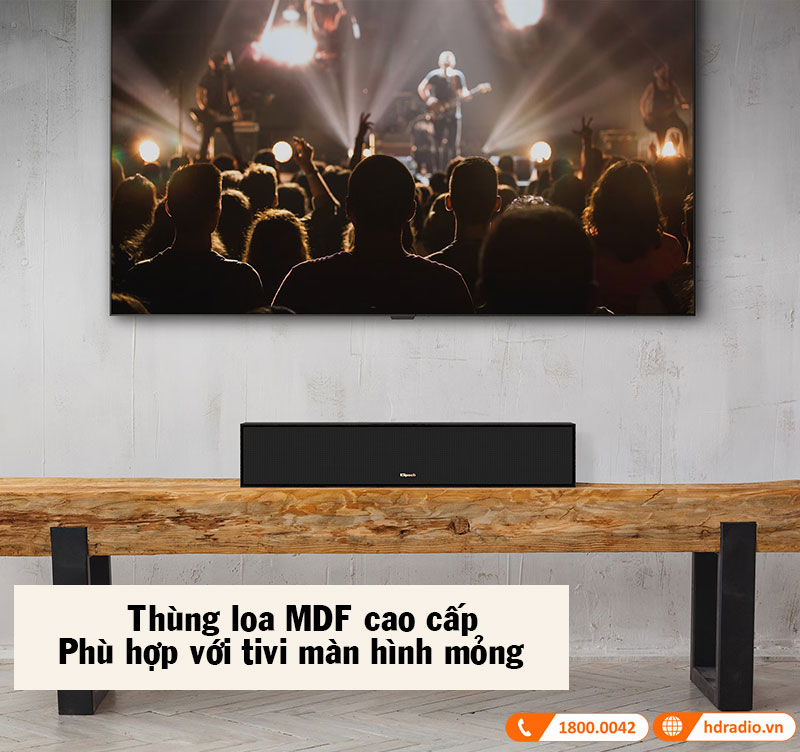 thung loa klipsch r-30c lam tu mdf chat luong cao