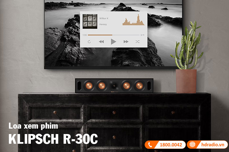 loa xem phim klipsch r-30c