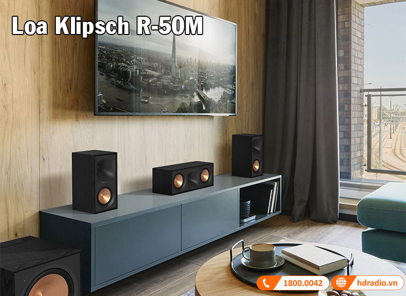 gioi thieu loa klipsch r-50m
