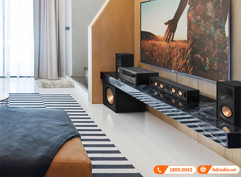 loa klipsch r-50m phu hop voi khong gian dien tich vua phai
