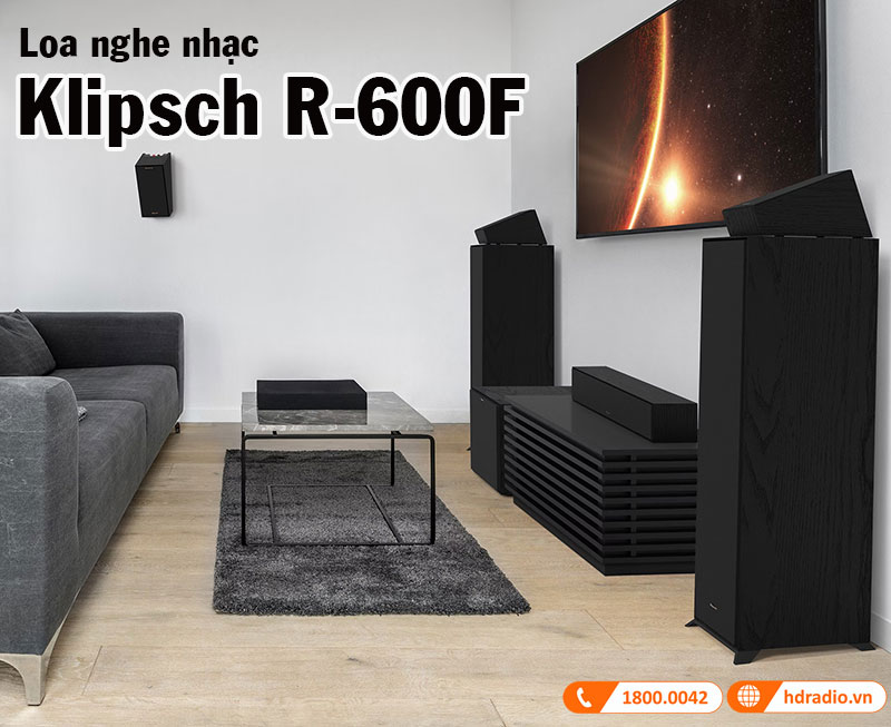 loa nghe nhac klipsch r-600f