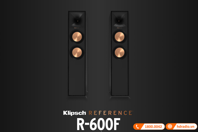 thiet ke loa klipsch r-600f