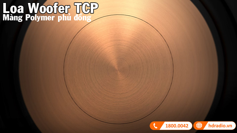 loa woofer mang polymer phu dong