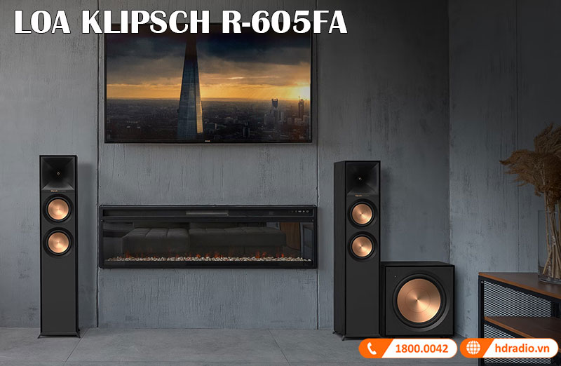 loa nghe nhac klipsch r-605fa