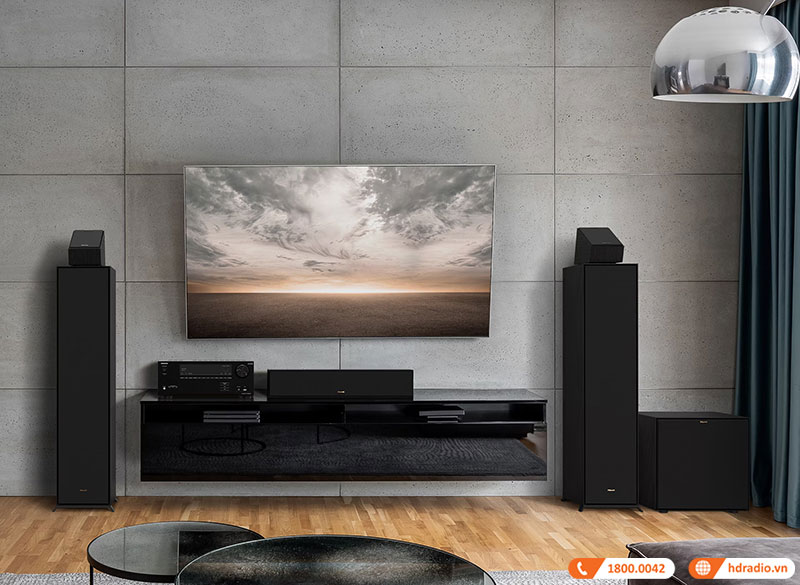 loa nghe nhac klipsch phu hop voi nhung khong gian rong lon