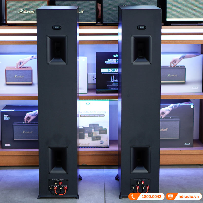 he thong bass reflex cua loa klipsch rp-6000f ii