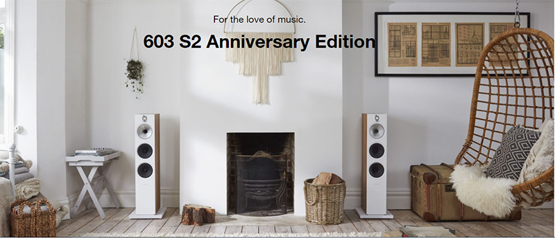 Loa BW 603 S2 Anniversary Edition