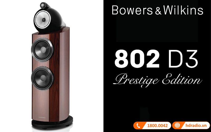 Loa B&W 802 D3 Prestige Edition