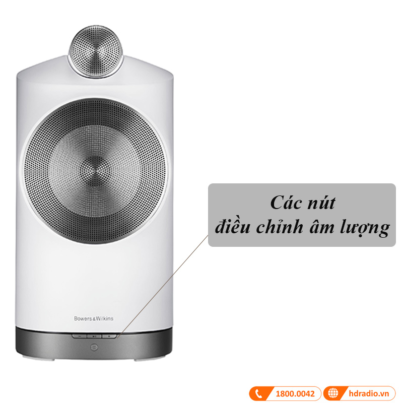 Loa B&W Formation Duo Chính Hãng, Công Suất 250W, Bass 16,5cm, WiFi, Bluetooth, Airplay 2-4