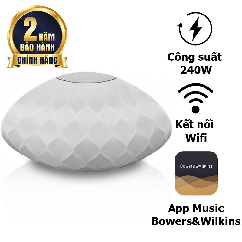 Loa B&W Formation Wedge, Công suất 240W, Bluetooth, Wifi, Stream Nhạc 96/24 bit Hi-resolution
