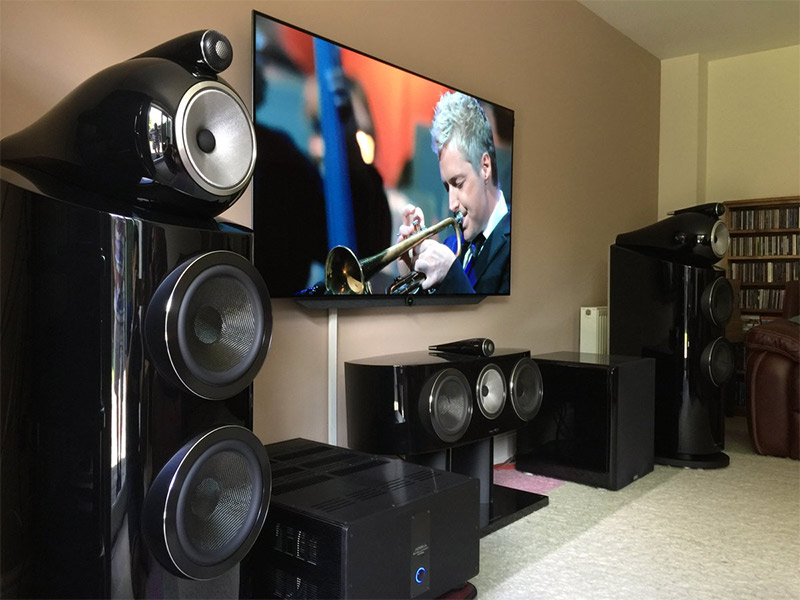 loa center B&W HTM1 D3