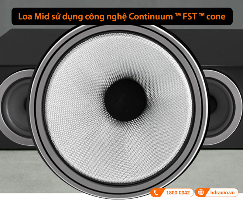 Loa mid đường kính 130mm