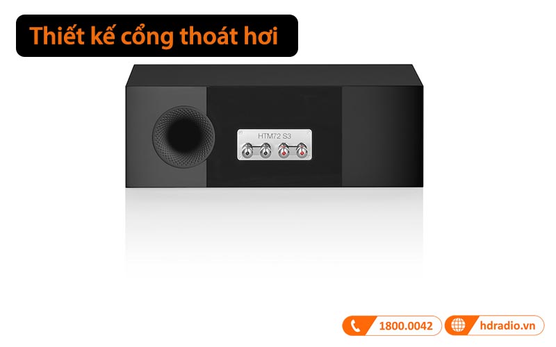 cổng thoát hơi phía sau