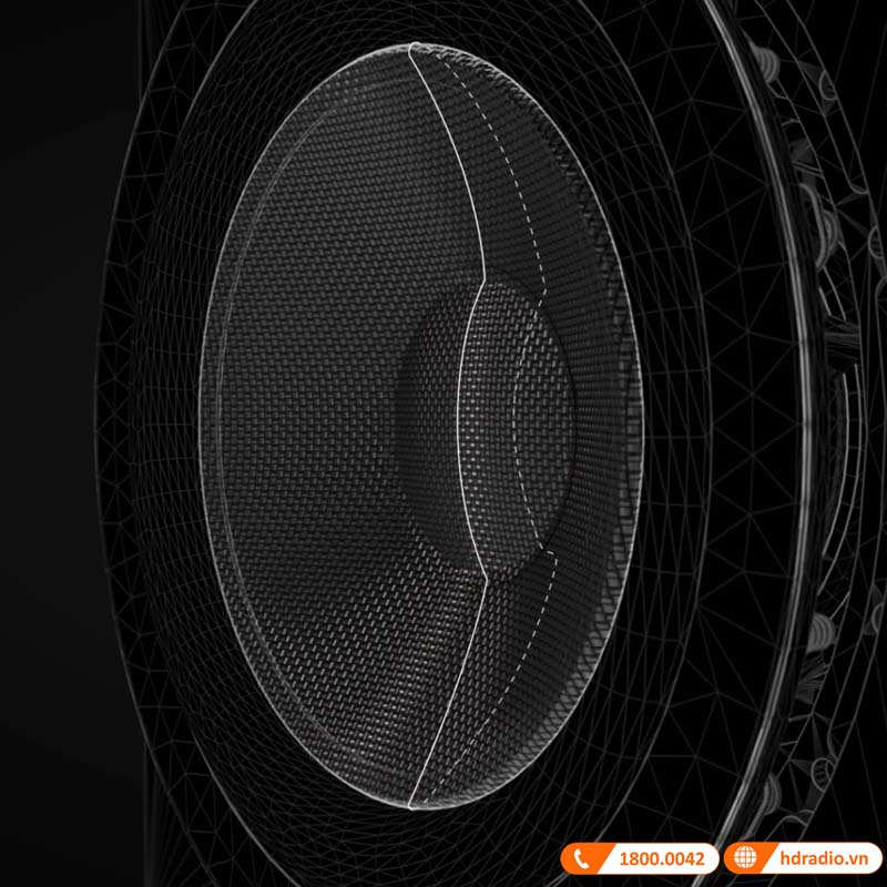 Loa Sub B&W DB4S, Sub điện, 1000W, Bass 25cm-5